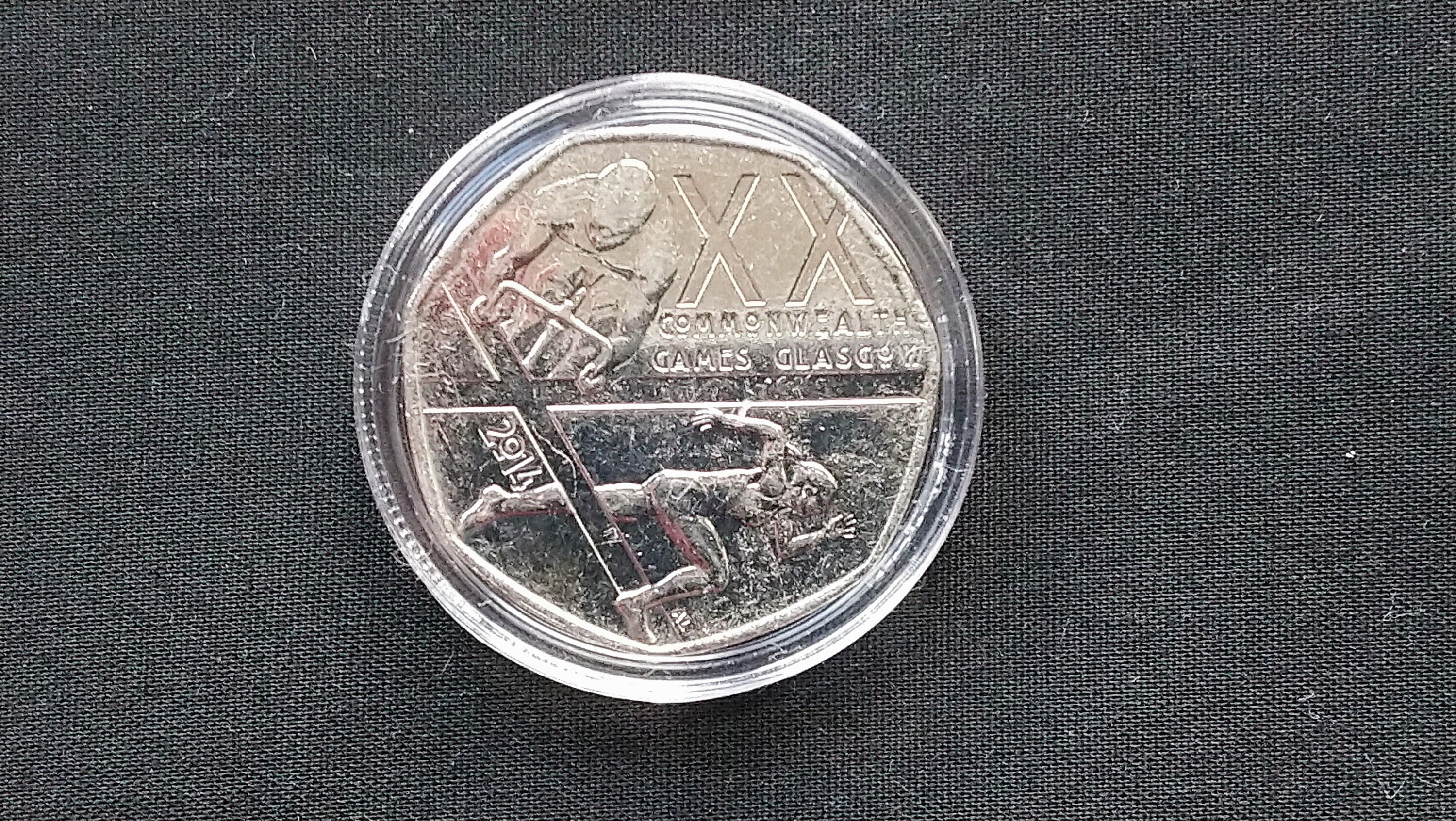 Commonwealth Games Glasgow 2015 50p UK Coin Cleaned Capsulated Etsy Canada Commonwealth Games Glasgow 2015 50p UK Coin Cleaned Capsulated Etsy Canada