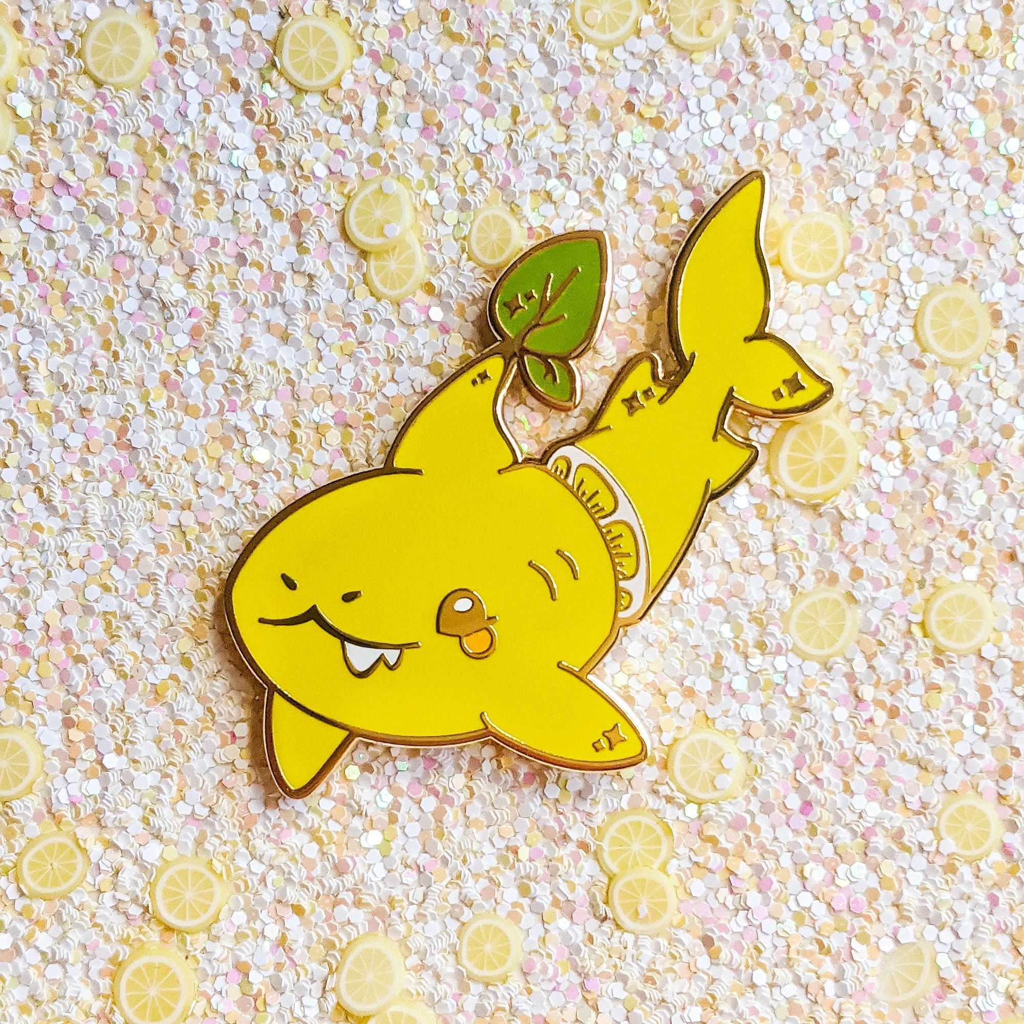 Lemon Shark Hard Enamel Pin