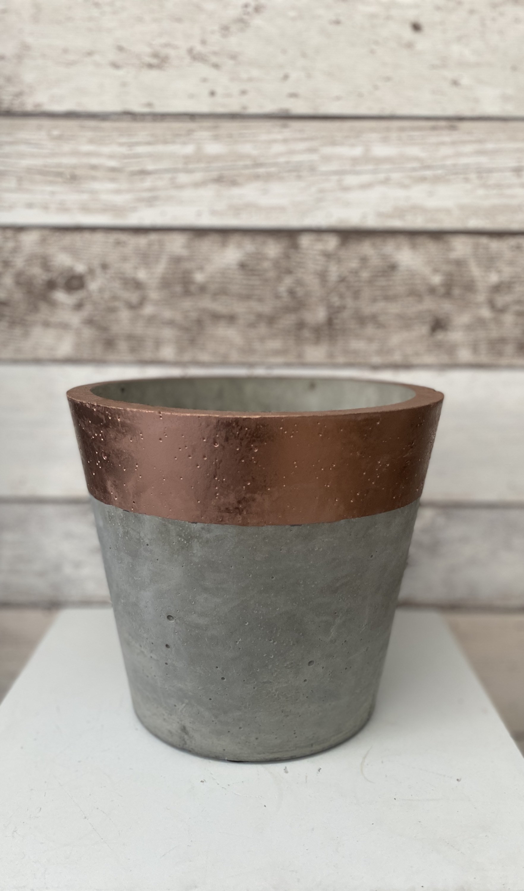 Concrete Plant Pot Etsy UK