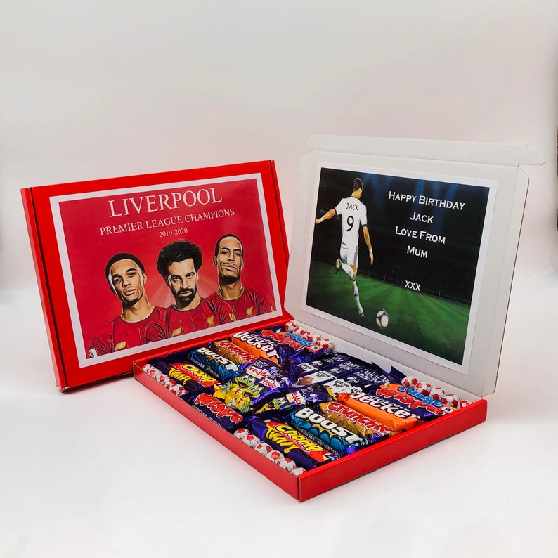 Liverpool FC Cadburys Chocolate Selection Box Etsy UK