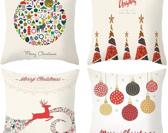 christmas pillows etsy
