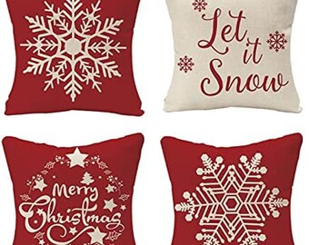 christmas pillows etsy
