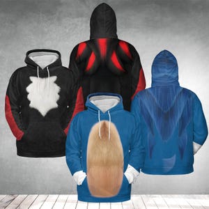 Blue Hedgehog  Speedter Cinematic Cosplay All Over Print, Shadow Cartoon Movie 3D Full Over Print Hoodie, Sonic Cosplay Event 3D Shirt