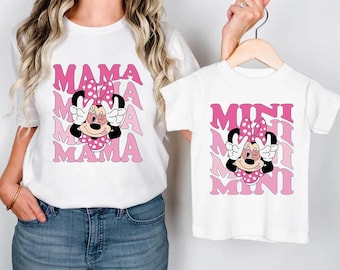 Magical Mama Mini mouse png, matching Mom and daughter png, Bestie matching vacation png, mother's day magical mom mama png