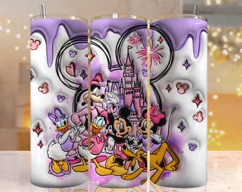 3D aufgeblasene Zeichentrickfiguren 20 Unzen Tumbler Png, 3D Tumbler 20 Unzen Png, Urlaubsreise Tumbler Wrap, Cartoon 20 Unzen Skinny Tumbler Png Digitale Datei