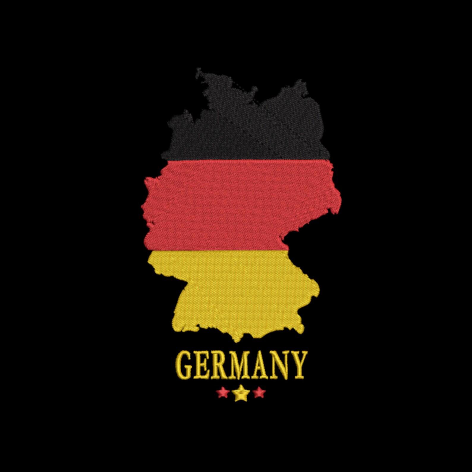 Germany Machine Embroidery Design. Multiple Sizes Etsy