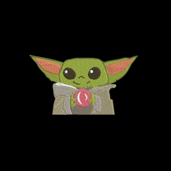 スターウォーズ マンダロリアン ベビーヨーダ「グローグー」機械刺繍