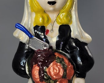 Evil Doll Bride Figurine