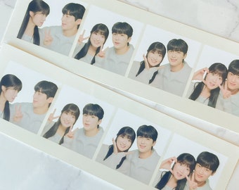 Lovely Runner 선재 업고 튀어 (2024) | 류선재 Ryu Sunjae 임솔 Im Sol | 4-cut Four-Cut Photostrip Photobooth Print | Byeon Wooseok Kim Hyeyoon K-Drama