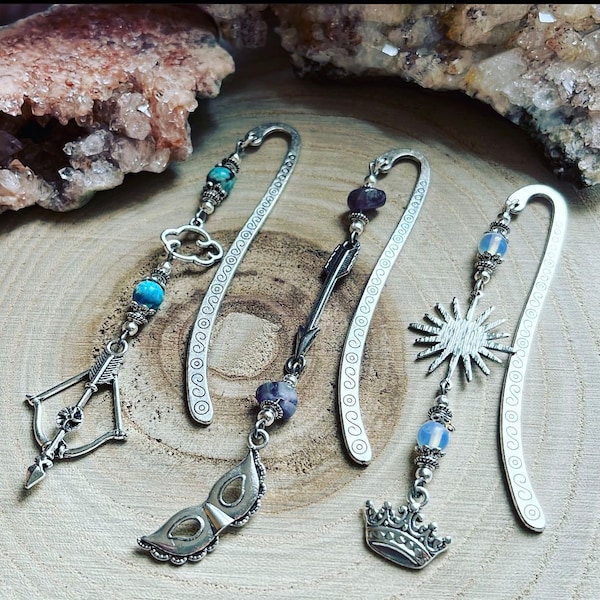 Romantasy Crystal Bookmarks.