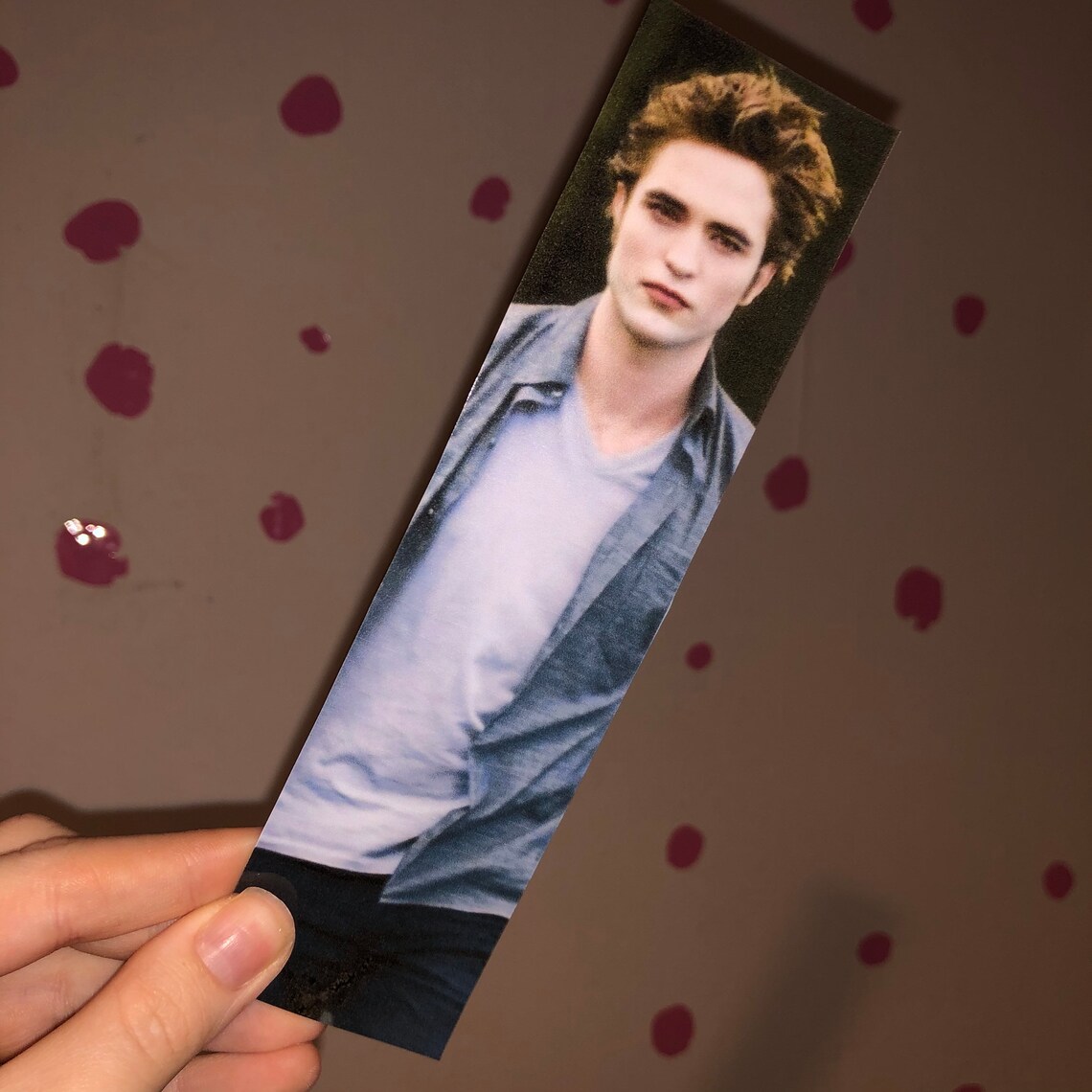Edward Cullen Bookmark Trio Etsy UK