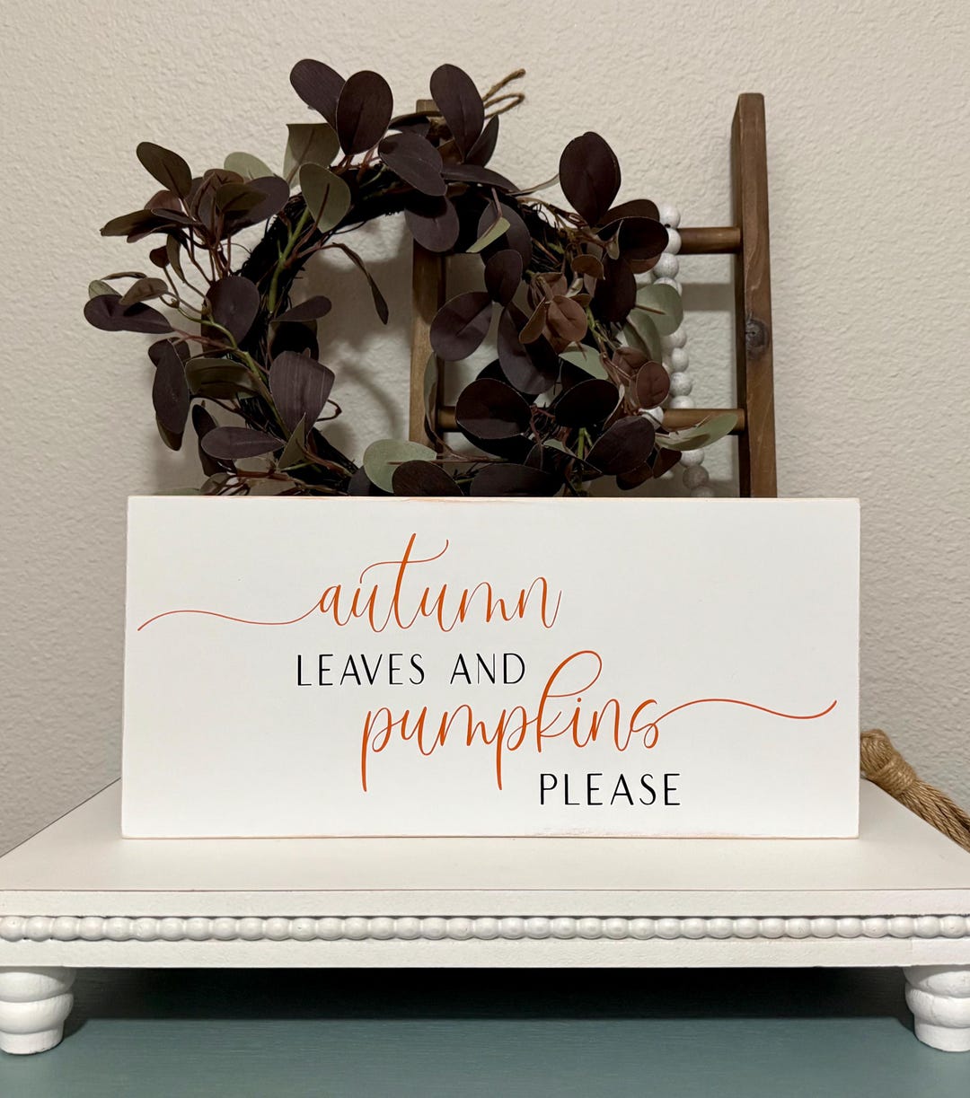 Fall Season Help Sign Autumn Leaves and Pumpkins Please Sign, Autumn Wood Sign, Fall Wood ...