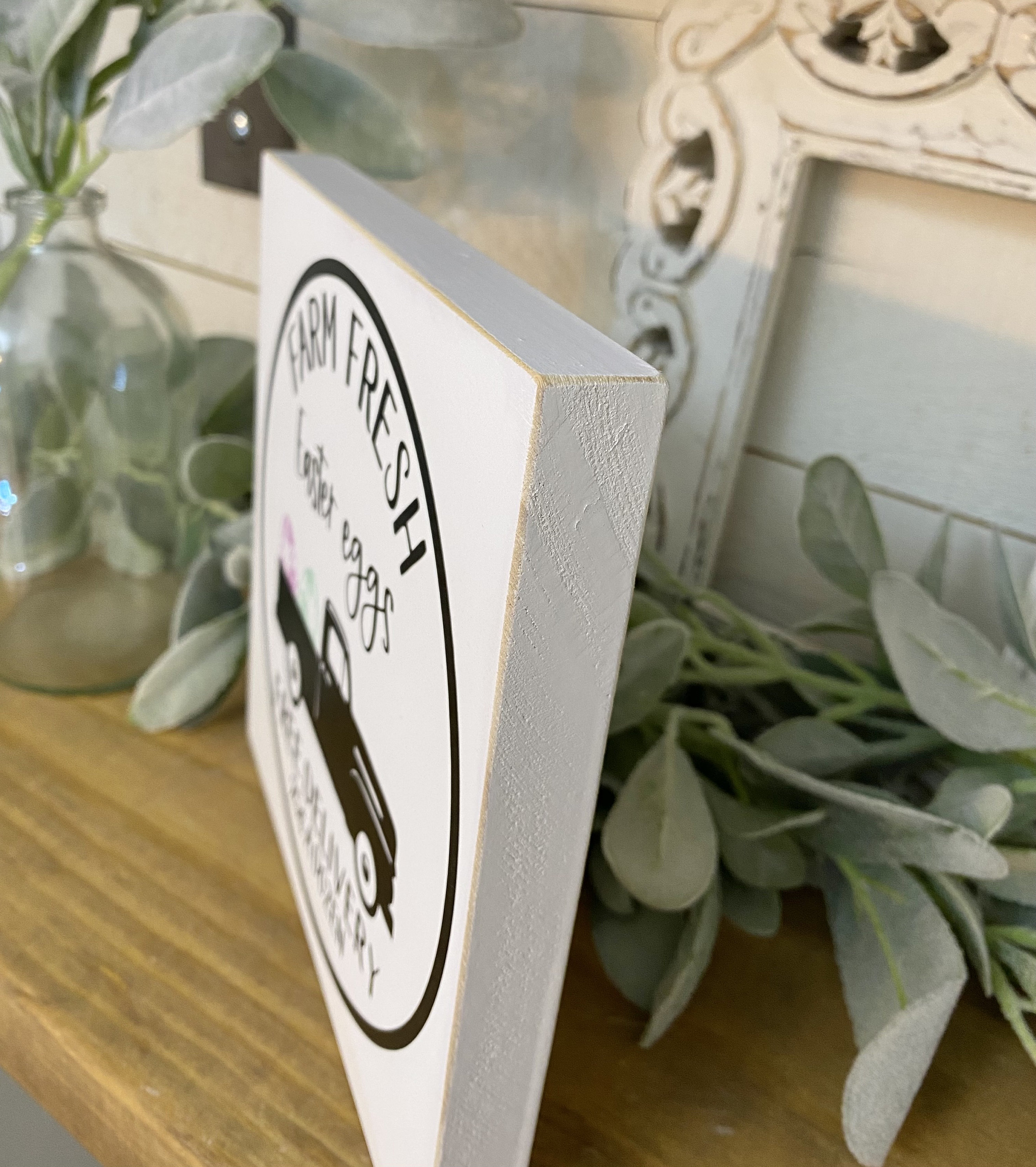 Flower Market Sign, Flower Truck Wood Sign, Spring Truck Sign, Posies ...