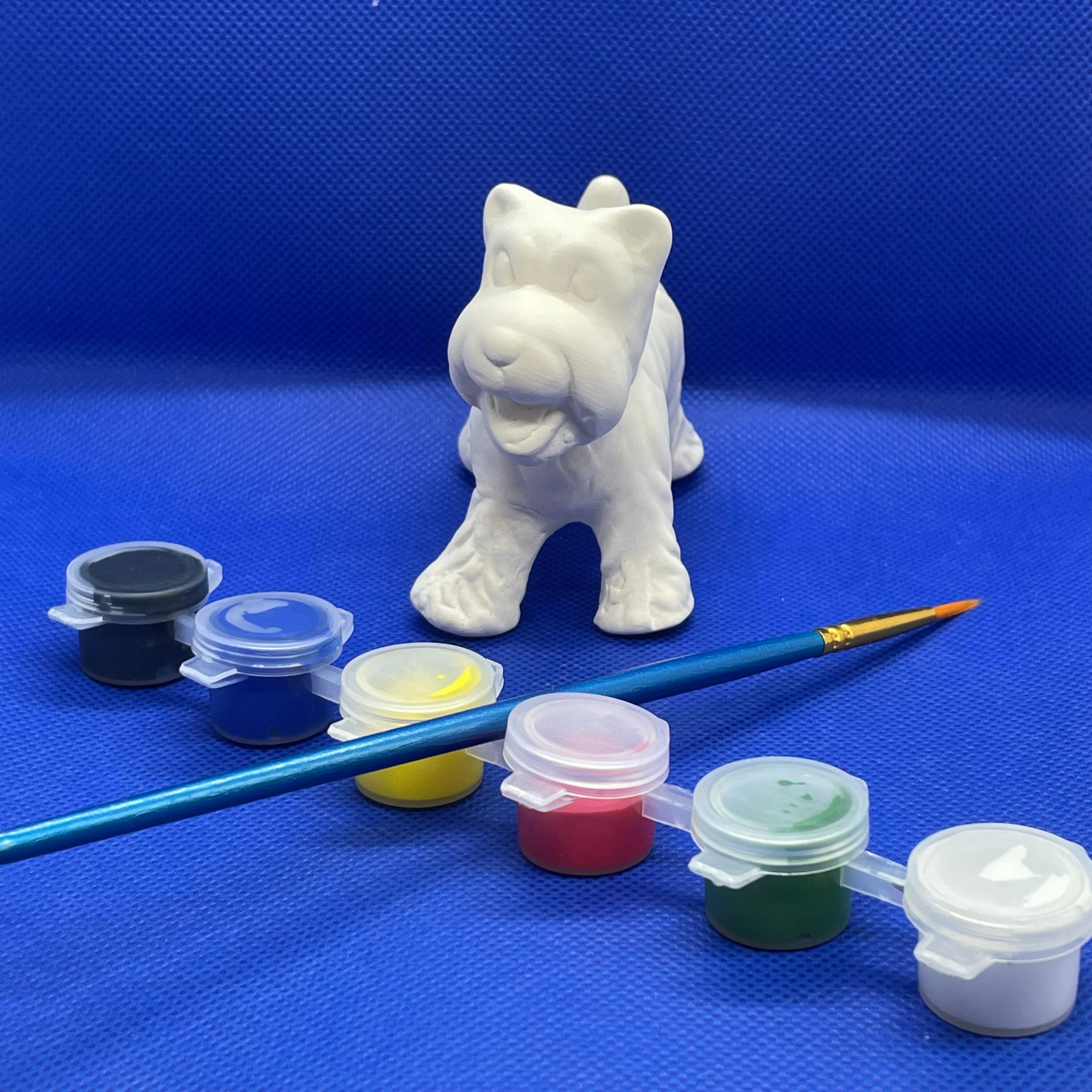 10" William Wood Gnome gift set or pottery only, ceramic pottery bisque