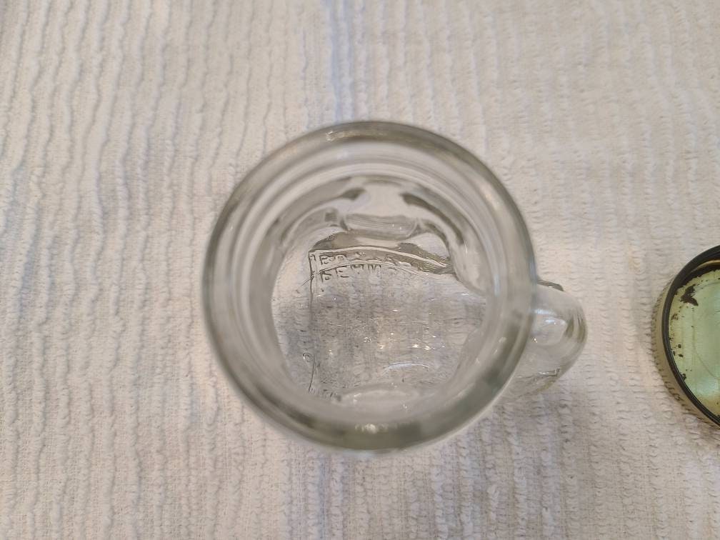 Rare Miniature Jumbo Peanut Butter Clear Elephant Jar Etsy