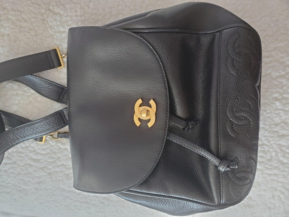 vintage chanel backpack