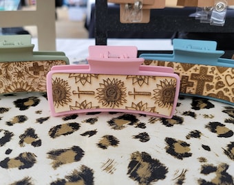 Download digitale / SVG / Design clip artiglio / File laser basato sulla fede / Modello incrociato