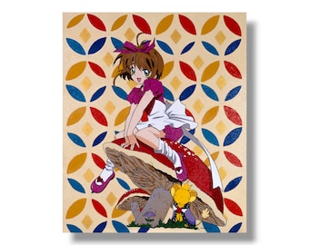 Sakura in Wonderland Giclee Print 8&quot;x10&quot;