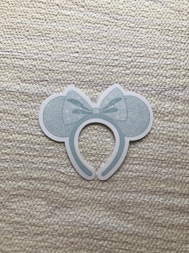 Disney Arendelle Aqua Ears Die-Cut Sticker