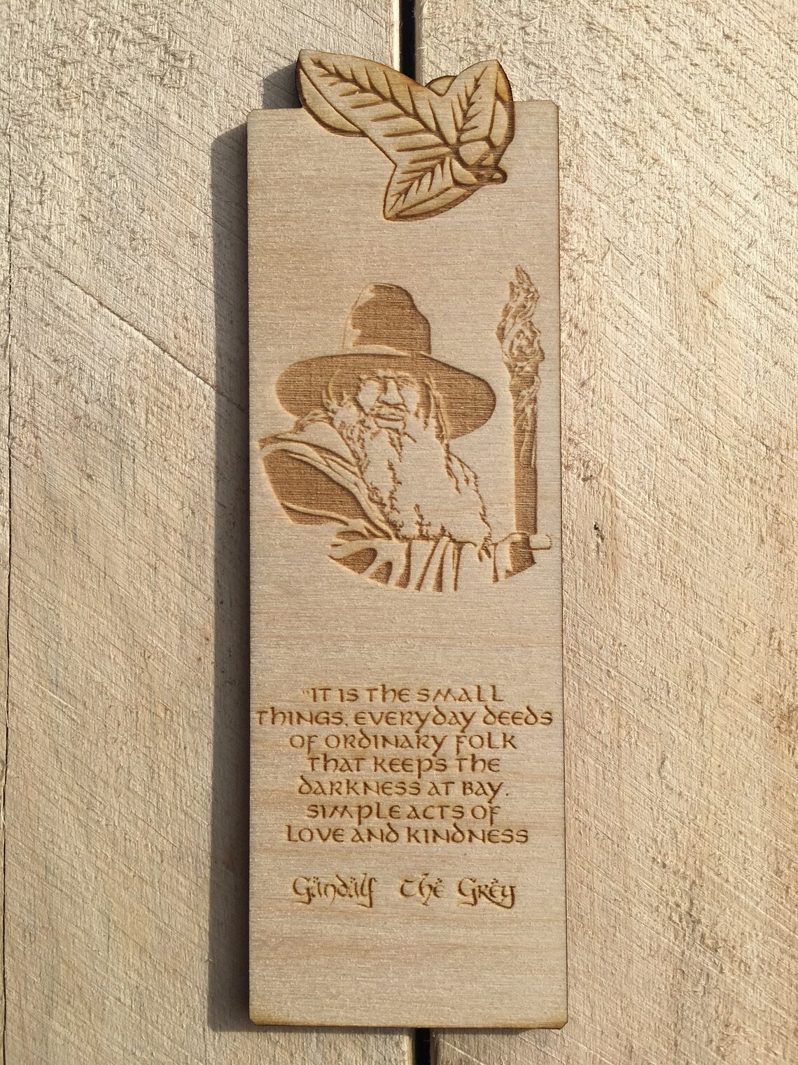 Lord of the rings bookmark . Gandalf | Etsy