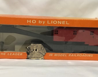 Lionel Trains Post War 1958 HO 0879 - UP 03043 Wagon-grue à l'état neuf avec boîte d'origine
