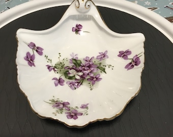 Fine Bone China Free Standard Shipping in the U.S.A. Hammersley Victorian Violets Large 13 inch Platter Made in England