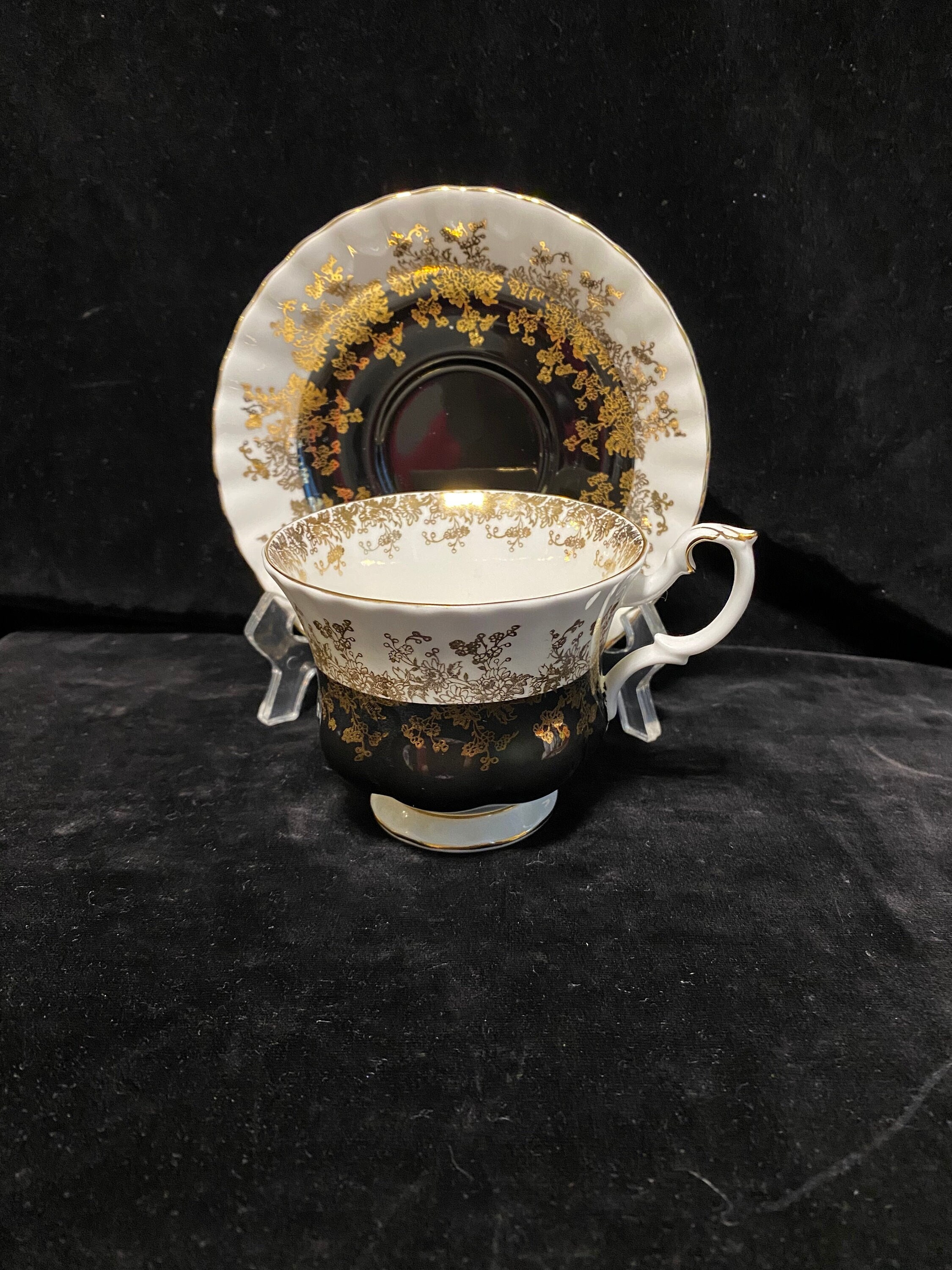 Bone China Ceramic Tea Cup With Saucer And Spoon Luxury - Temu