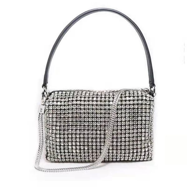 Bling Bling Crystal Clutch Bag