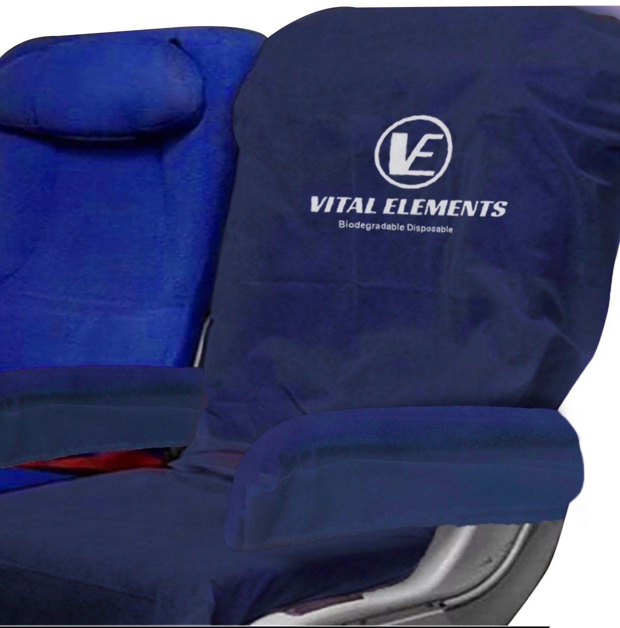Airplane Seat Covers with Armrest Disposable Biodegradable Also for