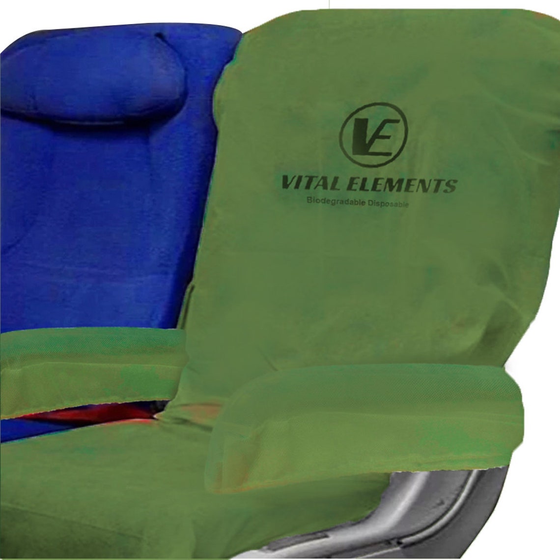 Airplane Seat Covers with Armrest Disposable Biodegradable Etsy