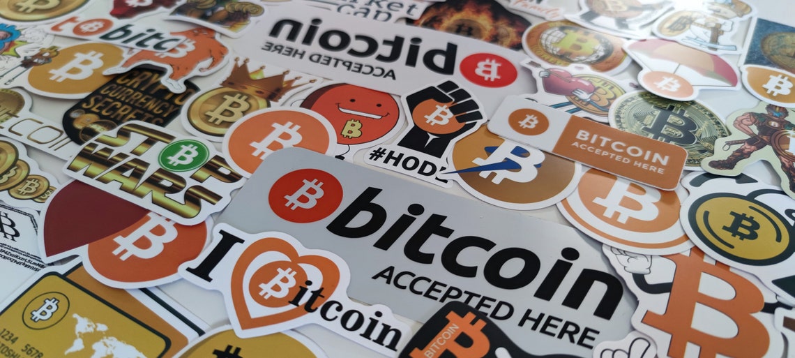crypto currency stickers