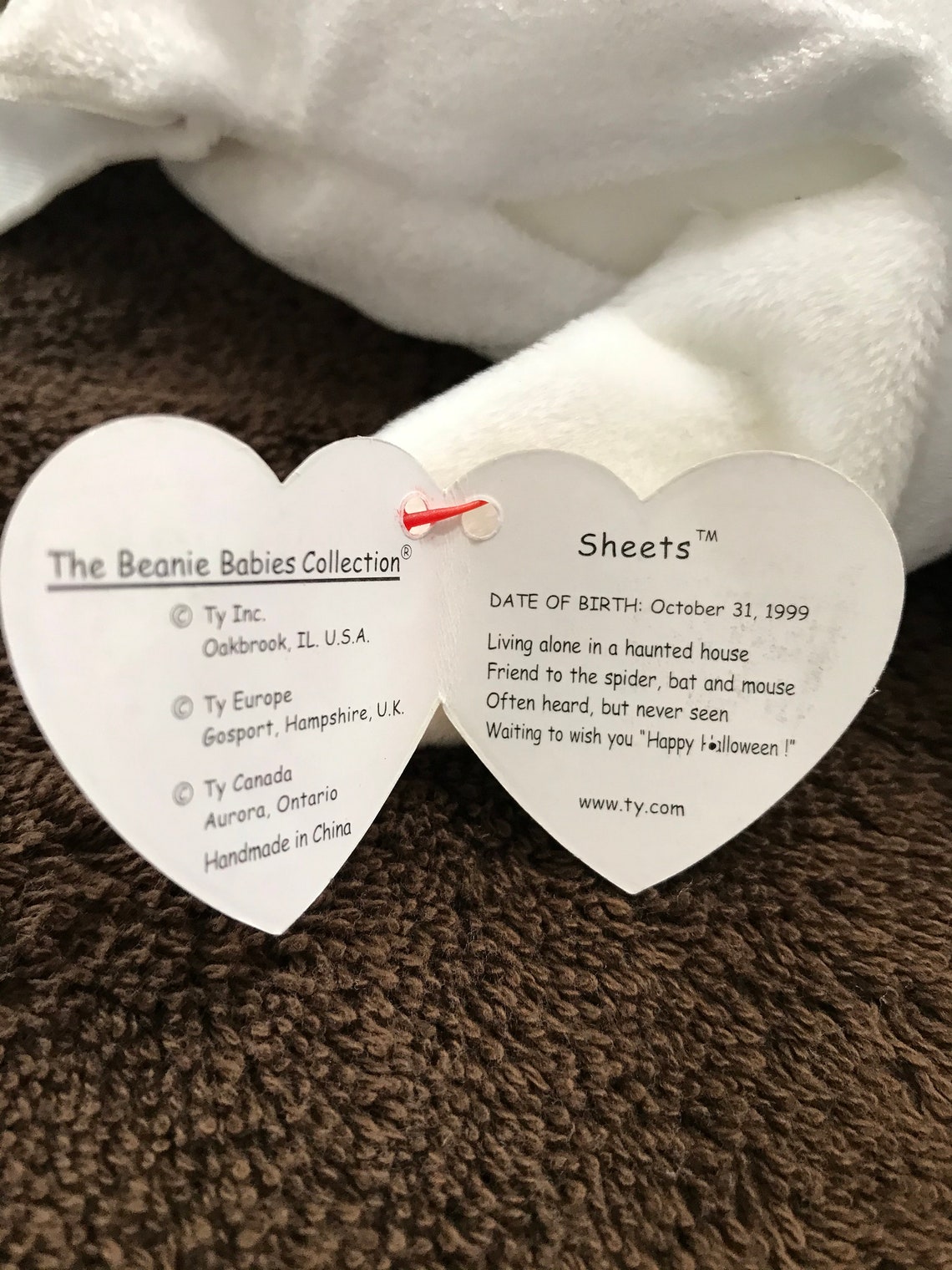 Sheets Beanie Baby With Protected Tag Etsy