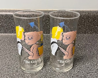 1982 ET ‘Be Good’ Collectible Glasses (Set of 2)