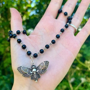 Death head moth necklace best sale