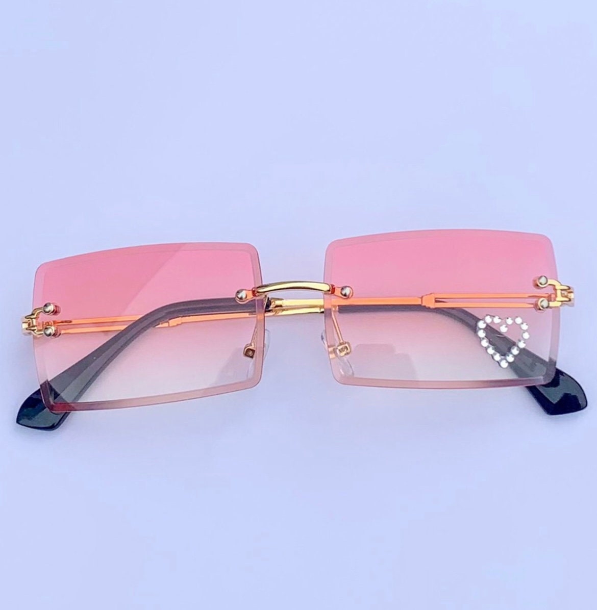 chanel vintage square sunglasses women