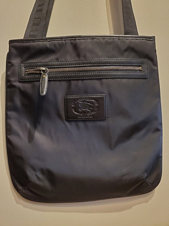 Authentic Vintage Burberry black crossbody bag - image 3