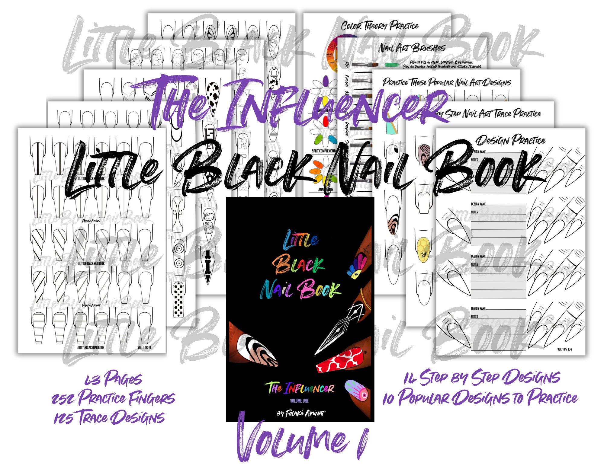 Bling Book Bundle  LittleBlackNailBook