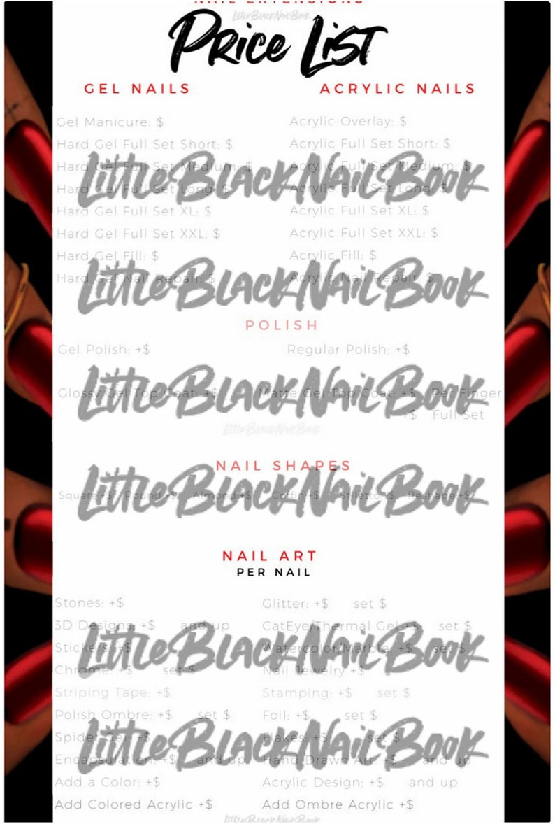 Paquete definitivo de Little Black Nail Book imagen 8