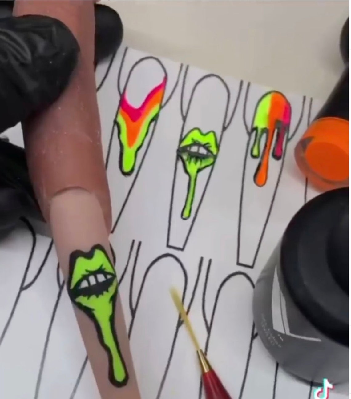 Nail Art Planner Workbook Etsy