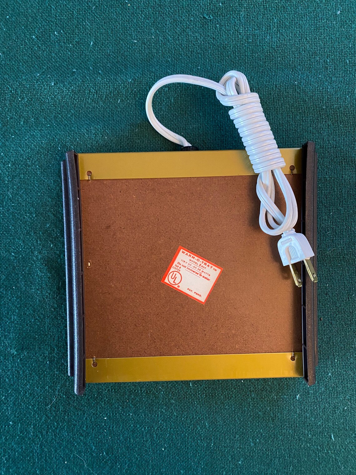 Vintage 1970s Hot Plate / Vintage WarmOTray / Like New Hot Etsy