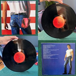 1984 Born In The USA Record / Bruce Springsteen Record / Original Springsteen Record / Original Born in the USA record / Vintage Springsteen