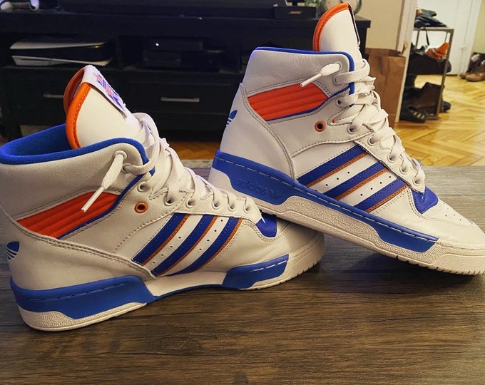 Mens Adidas Rivalry Hitops / Vintage Adidas Hi Tops / Vintage Adidas