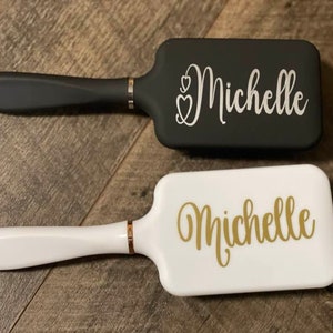 Personalized  brushes,  birthday party favors, custom brush, bridesmaid gift,Girls Party Favors, Personalized Hair Brushes