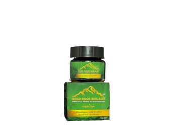 Gold Rock Shilajit – Natural Himalyan Shilajit Resin