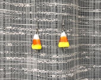 Candy Corn Earrings