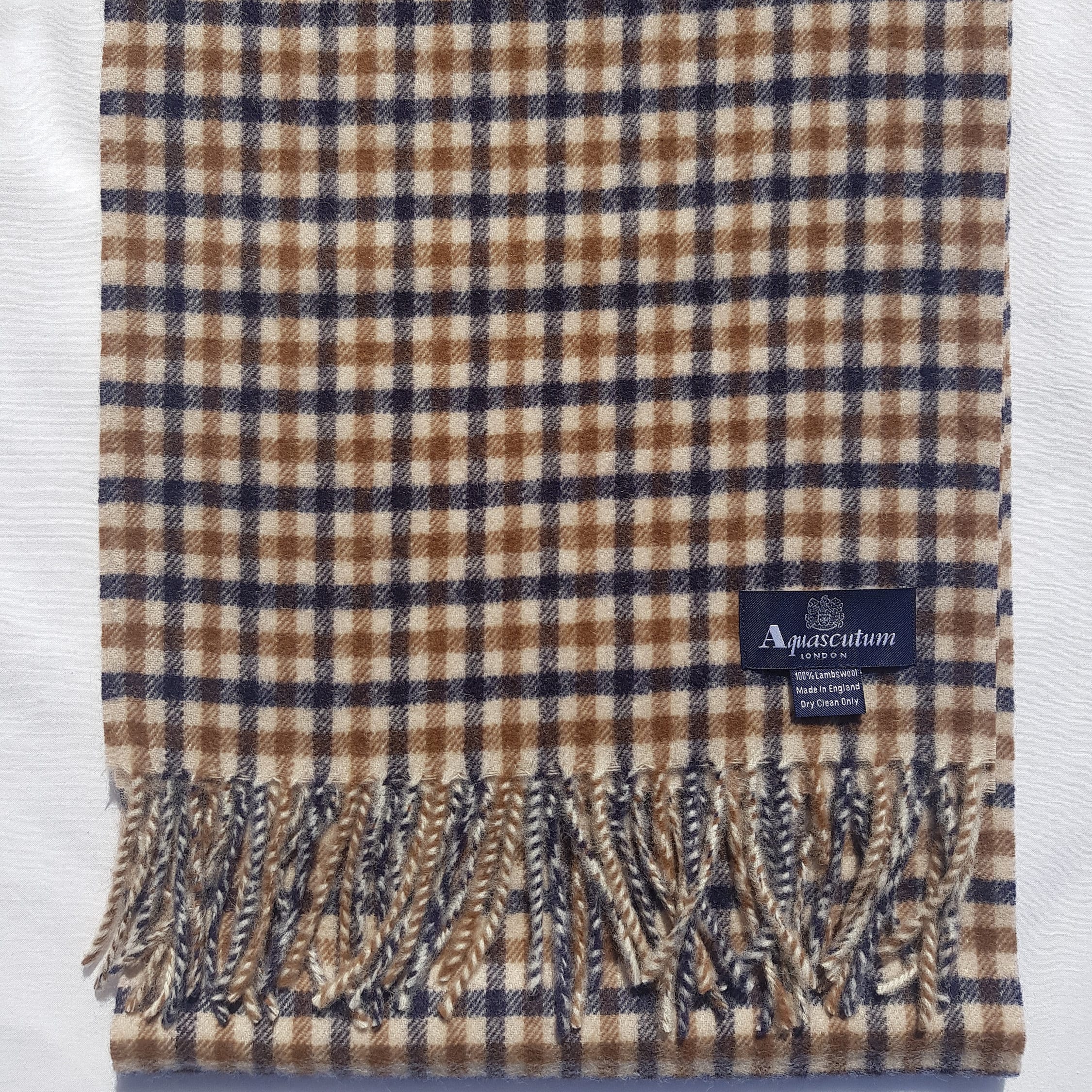 Aquascutum Lambswool Scarf - Etsy