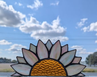 Stained Glass Sunflower
