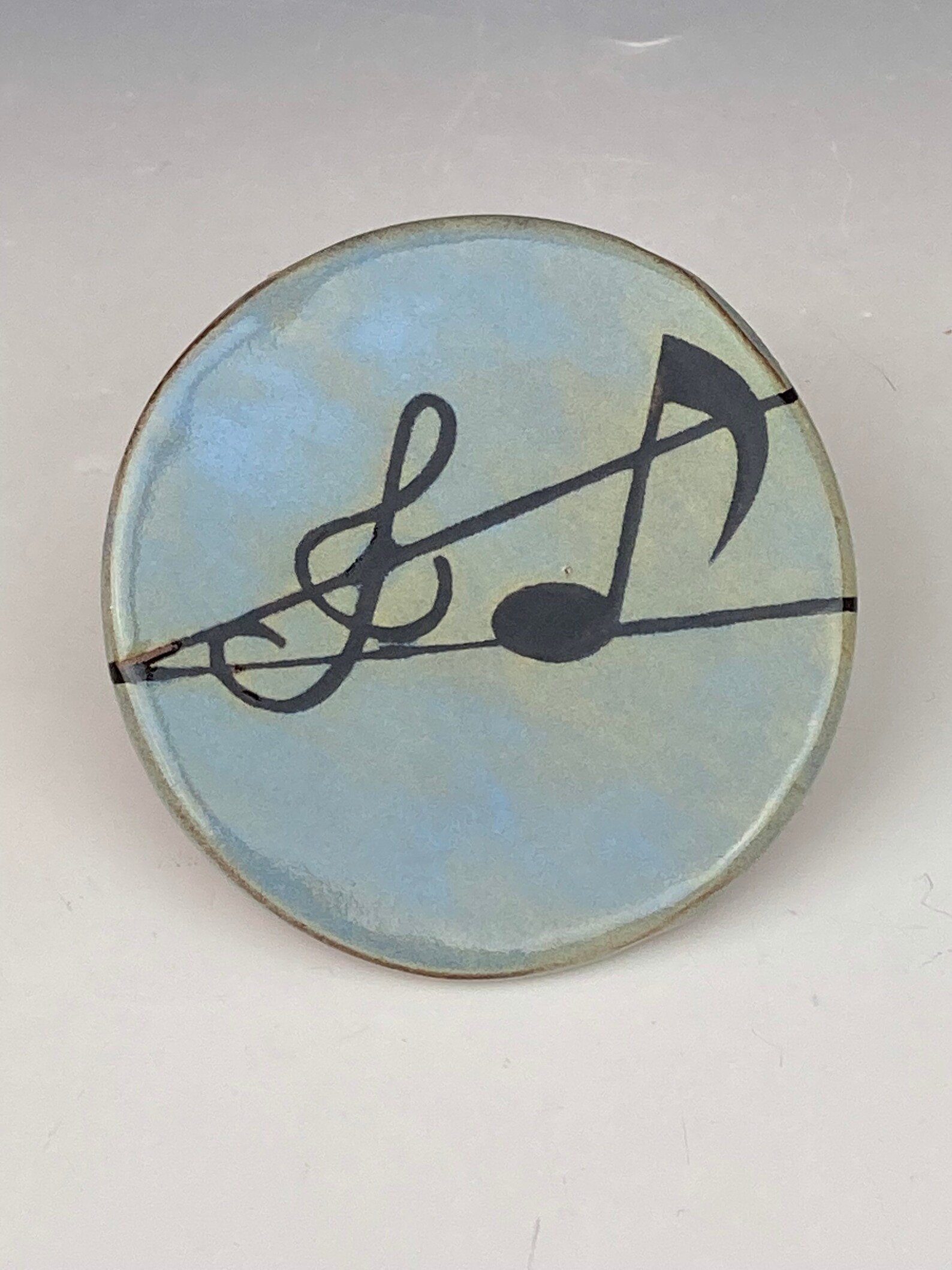 Music Coaster Musical Coaster Ceramic Coaster Homemade Etsy