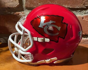 Chiefs Helmet Etsy
