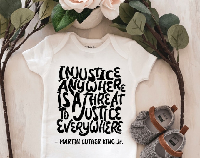 Black Lives Matter Baby Onesie® baby onesie - custom onesie - baby shower gift - personalized onesie